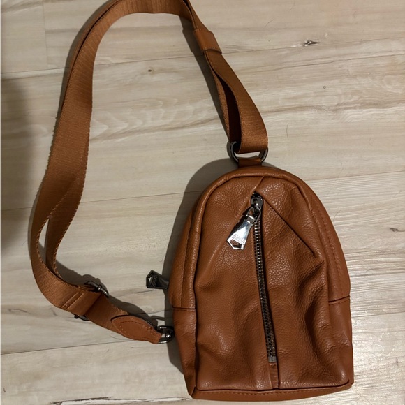 Aimee Kestenberg Brown Leather Crossbody Bag - Picture 4 of 7